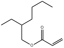 POLY(2-ETHYLHEXYL ACRYLATE) Structure