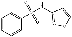 N-3-Isoxazolylbenzenesulfonamide 구조식 이미지