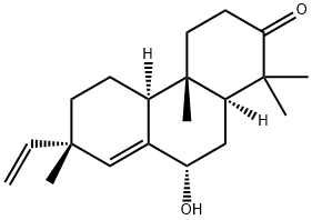 (4aS)-7β-Ethenyl-3,4,4a,4bβ,5,6,7,9,10,10aβ-decahydro-9β-hydroxy-1,1,4aα,7-tetramethyl-2(1H)-phenanthrenone Structure