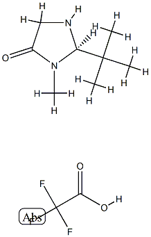 (R)-2-(tert-Butyl)-3-Methyl-4-iMidazolidinone trifluoroacetic acid 구조식 이미지