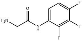 N~1~-(2,3,4-trifluorophenyl)glycinamide(SALTDATA: HCl) Structure