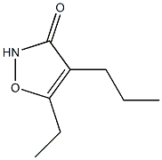 3(2H)-Isoxazolone,5-ethyl-4-propyl-(9CI) 구조식 이미지