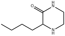 2-피페라지논,3-부틸-(7CI) 구조식 이미지
