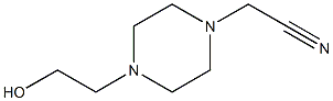 1-Piperazineacetonitrile,4-(2-hydroxyethyl)-(7CI,9CI) 구조식 이미지
