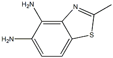 Benzothiazole, 4,5-diamino-2-methyl- (6CI,7CI) Structure