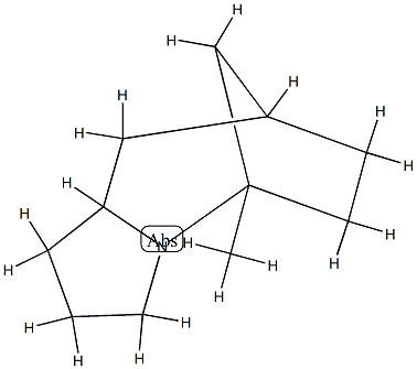 5,8-Methano-1H-pyrrolo[1,2-a]azepine,octahydro-5-methyl-(9CI) 구조식 이미지