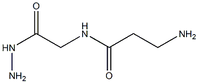 Glycine,  N--bta--alanyl-,  hydrazide  (7CI) 구조식 이미지