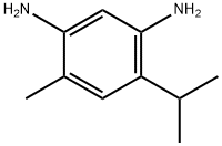 1,3-Benzenediamine,4-methyl-6-(1-methylethyl)-(9CI) 구조식 이미지