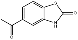 2(3H)-Benzothiazolone,5-acetyl-(9CI) Structure