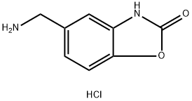 5-(AMinoMethyl)benzo[d]oxazol-2(3H)-one hydrochloride Structure