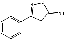 2-이속사졸린,5-이미노-3-페닐-(7CI) 구조식 이미지