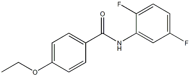 N-(2,5-difluorophenyl)-4-ethoxybenzamide Structure