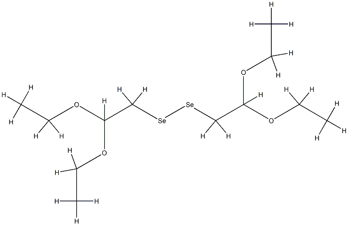 2-(2,2-디에톡시에틸셀라닐셀라닐)-1,1-디에톡시-에탄 구조식 이미지