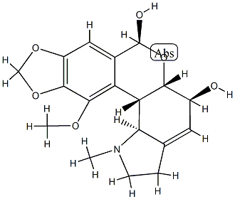 11-Methoxy-1-methyl-9,10-[methylenebis(oxy)]lycorenan-5α,7α-diol Structure