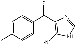 (5-Amino-1H-imidazol-4-yl)(4-methylphenyl)methanone Structure