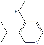 Pyridine, 3-isopropyl-4-(methylamino)- (6CI,7CI) Structure
