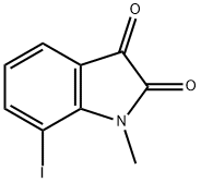 7-iodo-1H-indole-2,3-dione Structure