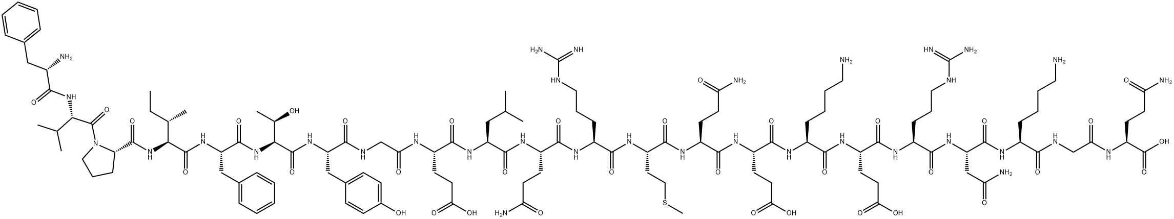 MOTILIN (HUMAN, PORCINE) Structure