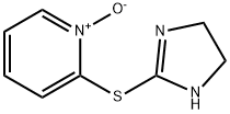 피리딘,2-(2-이미다졸린-2-일티오)-,1-옥사이드(6CI,7CI) 구조식 이미지