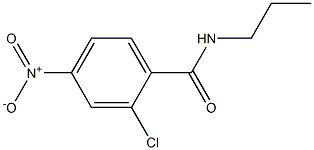 2-chloro-4-nitro-N-propylbenzamide Structure
