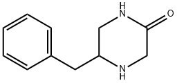 2-?Piperazinone, 5-?(phenylmethyl)?- Structure