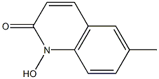 2(1H)-Quinolinone,1-hydroxy-6-methyl-(9CI) Structure