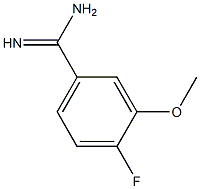 4-fluoro-3-methoxybenzamidine Structure