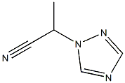 1H-1,2,4-Triazole-1-acetonitrile,-alpha--methyl-(9CI) Structure