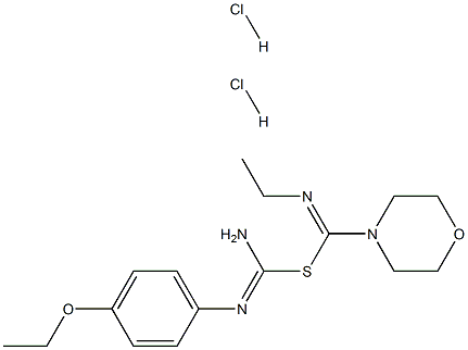 S-페네틸포름아미디노-4-(N-에틸이소티오아미드)모르폴린 구조식 이미지
