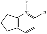 2-chloro-6,7-dihydro-5H-cyclopenta[b]pyridine1-oxide Structure