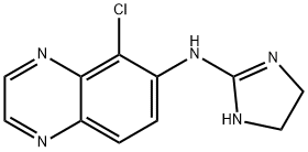 5-chloro-N-(4,5-dihydro-1H-imidazol-2-yl)quinoxalin-6-amine 구조식 이미지