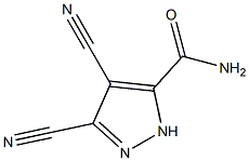 피라졸-3(또는5)-카르복스아미드,4,5(또는3,4)-디시아노-(7CI) 구조식 이미지