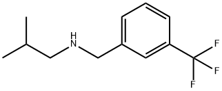 (2-methylpropyl)({[3-(trifluoromethyl)phenyl]methyl})amine 구조식 이미지