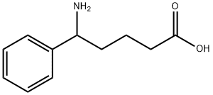 5-amino-5-phenylpentanoic acid 구조식 이미지