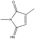 2H-Pyrrol-2-one,1,5-dihydro-5-imino-1,3-dimethyl-(9CI) Structure