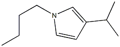 1H-Pyrrole,1-butyl-3-(1-methylethyl)-(9CI) 구조식 이미지