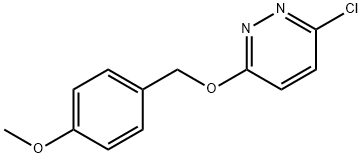 3-chloro-6-[(4-methoxyphenyl)methoxy]pyridazine 구조식 이미지