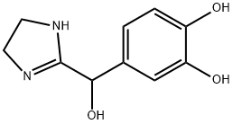 1,2-Benzenediol,4-[(4,5-dihydro-1H-imidazol-2-yl)hydroxymethyl]-(9CI) 구조식 이미지
