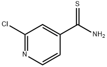 2-클로로티오이소니코틴아미드 구조식 이미지