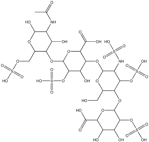 HEPARIN 구조식 이미지