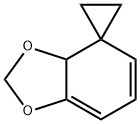 Spiro[1,3-benzodioxole-4(3aH),1-cyclopropane]  (9CI) Structure