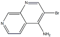 1,7-Naphthyridin-4-amine,3-bromo-(9CI) Structure