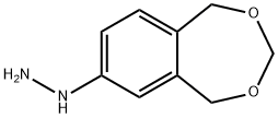 1,5-dihydro-2,4-benzodioxepin-7-ylhydrazine(SALTDATA: 1.3HCl) Structure