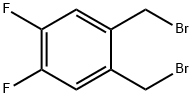 1,2-Bis(bromomethyl)-4,5-difluorobenzene 구조식 이미지