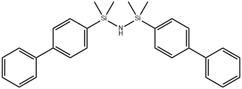 1,3-BIS(4-BIPHENYL)-1,1,3,3-TETRAMETHYLDISILAZANE, 95% Structure