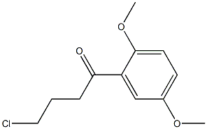 4-클로로-2”,5”-DIMETHOXYBUTYROPHENONE 구조식 이미지