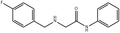 2-{[(4-fluorophenyl)methyl]amino}-N-phenylacetamide Structure