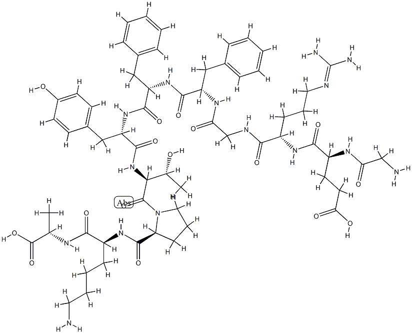 인슐린B(20-30) 구조식 이미지