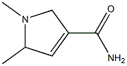 1H-Pyrrole-3-carboxamide,2,5-dihydro-1,5-dimethyl-(9CI) 구조식 이미지