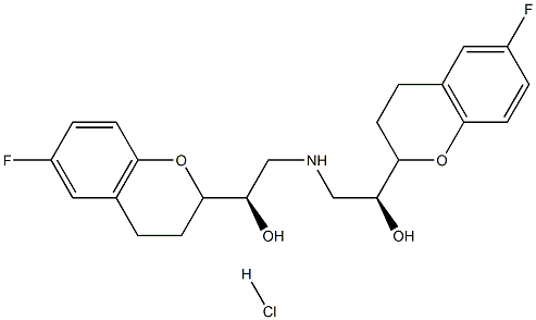 (R,S,S,S)-Nebivolol Hydrochloride Structure